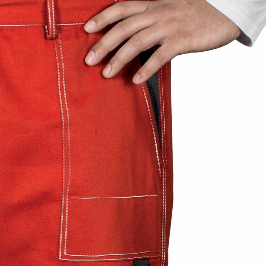 Pantaloni de lucru SMART RED până la talie