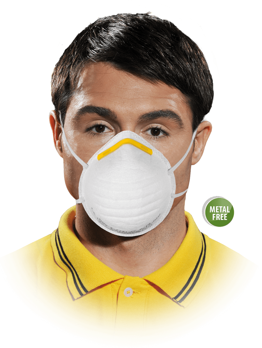Mască respiratorie de protecție EASY FFP1 fără elemente metalice 25 buc
