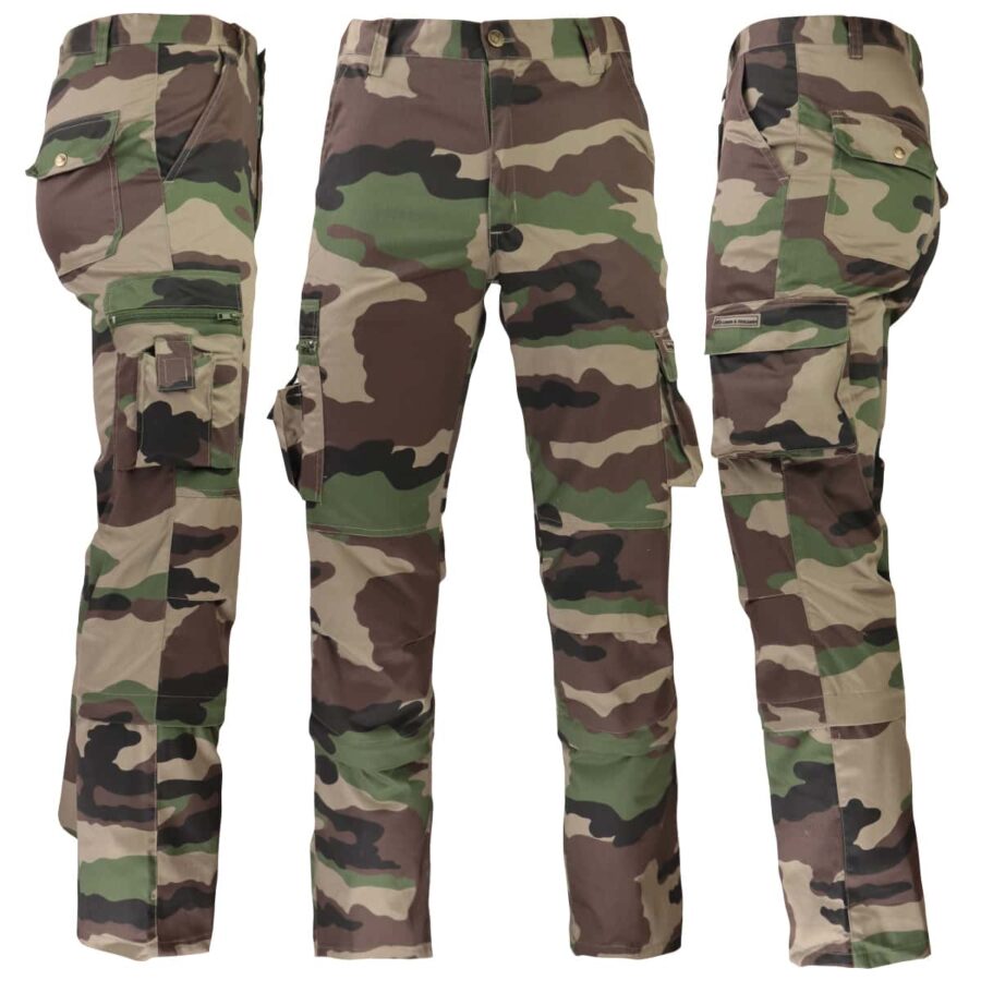 Pantaloni de camuflaj 2 în 1 HUNTER CAMU