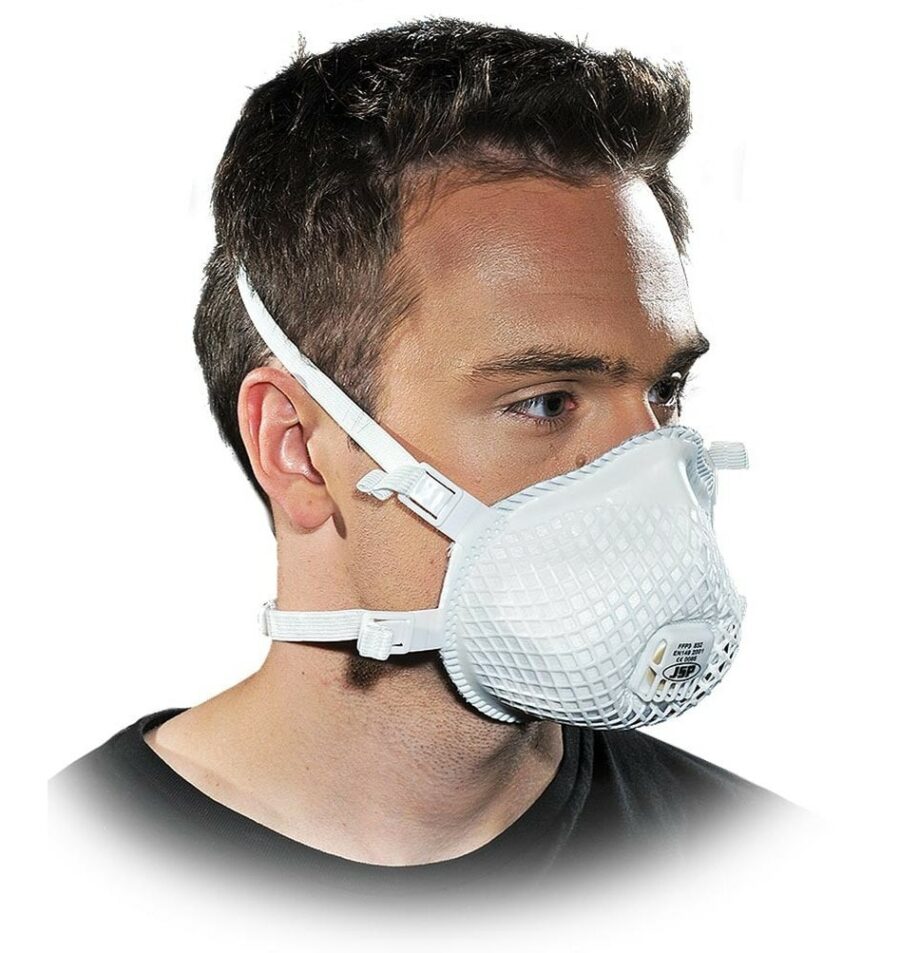 Mască respiratorie JSP Flexinet™ FFP2 cu supapă 10 buc