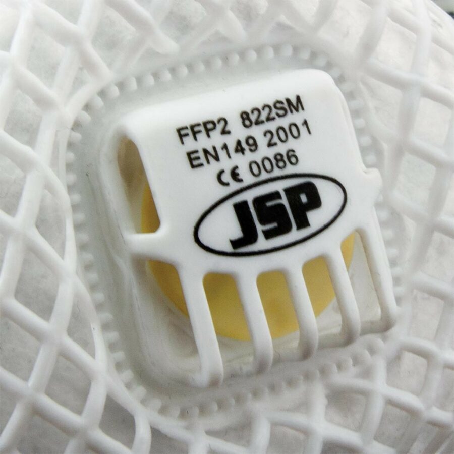 Mască respiratorie JSP Flexinet™ FFP2 cu supapă 10 buc