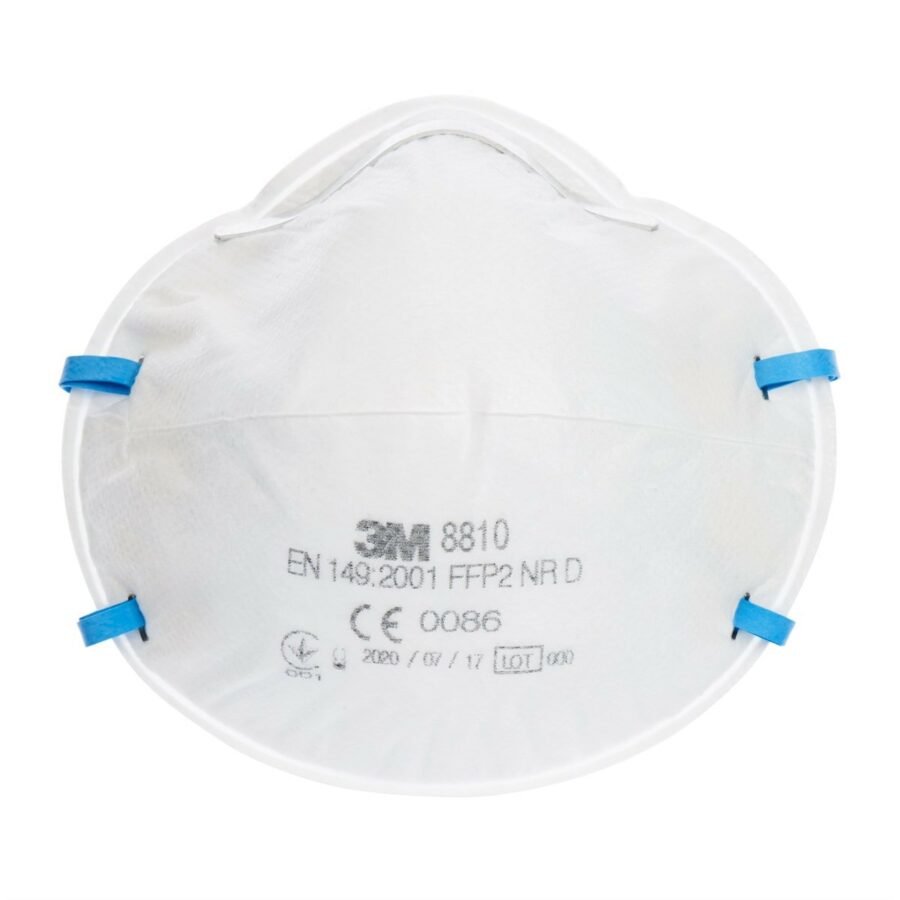 Mască respiratorie fără supapă de expirație 3M™ 8810 FFP2 20 buc