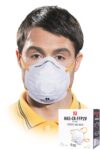 Mască respiratorie cu supapă de expirație EASY CR FFP2 10 buc