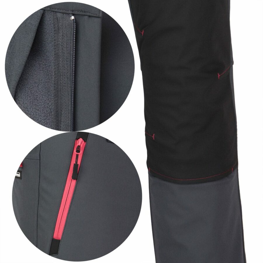 Pantaloni de lucru softshell până la talie PROFI SOFTSHELL