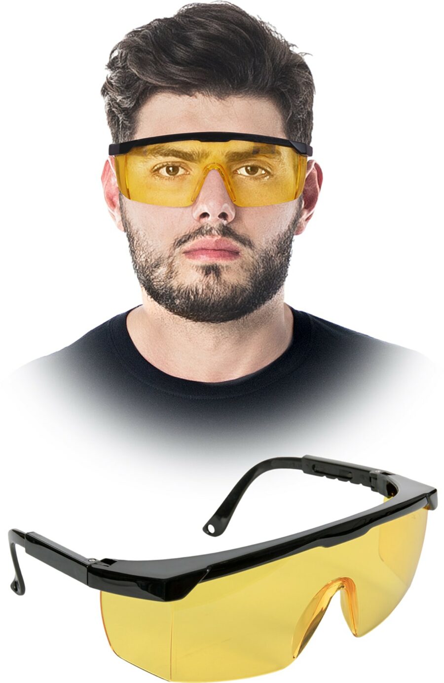 Ochelari de protecție RAMBER YELLOW