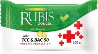 Săpun solid antibacterian RUBIS 100g