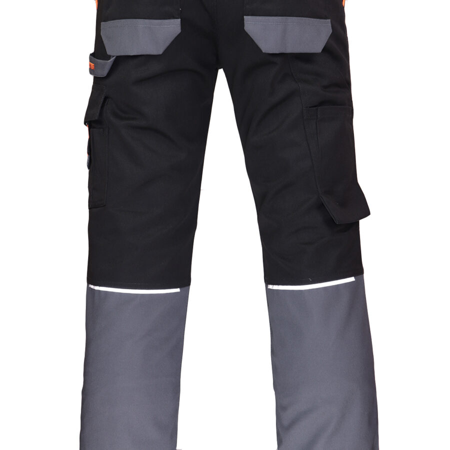 Pantaloni de lucru până la talie PRO BLACK DUAL