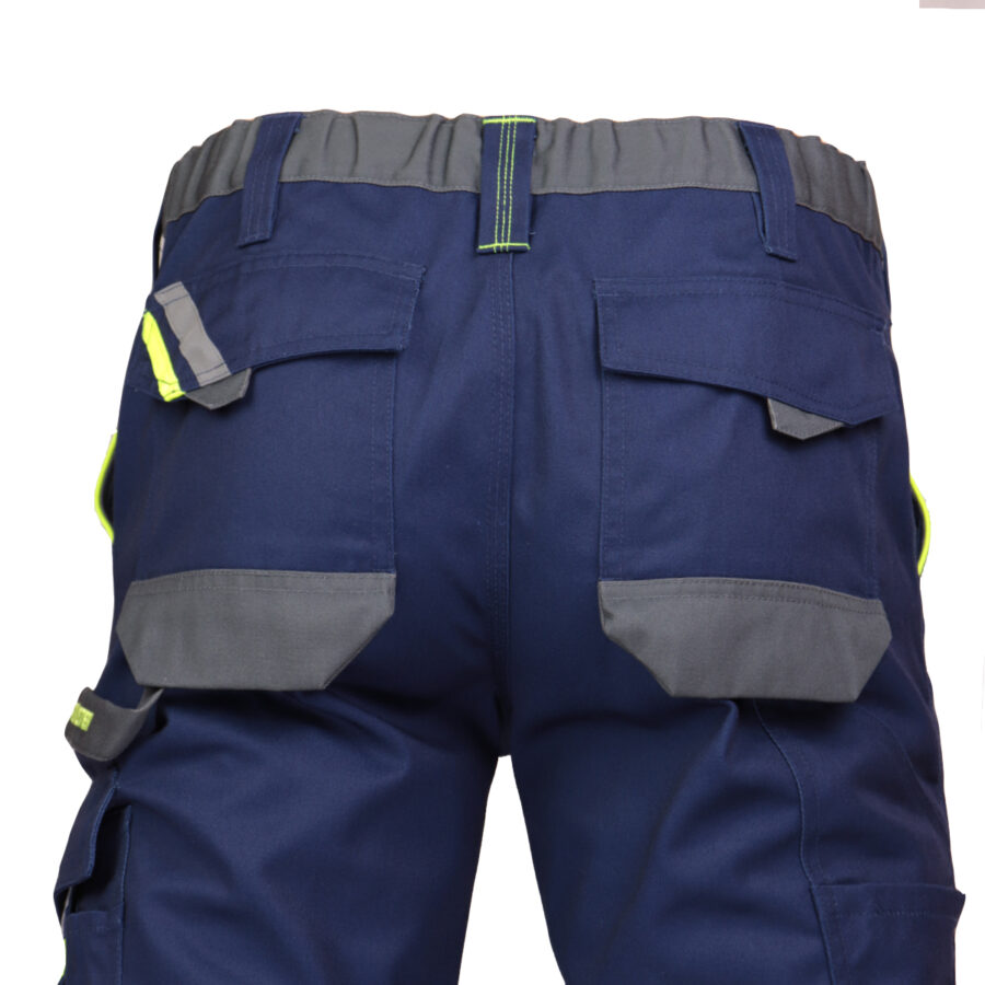 Pantaloni de lucru până la talie PENTRU NAVY DUAL