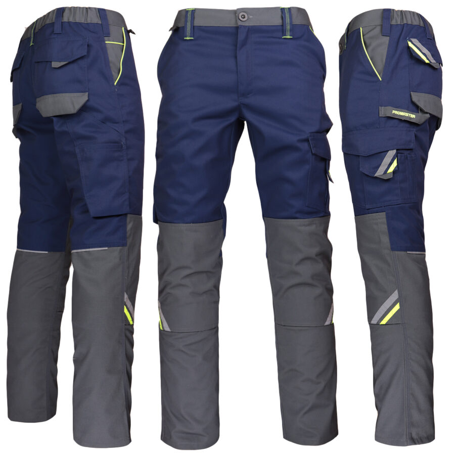 Pantaloni de lucru până la talie PENTRU NAVY DUAL