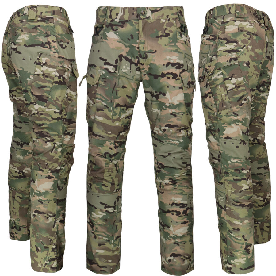 Pantaloni tactici camuflaj Tactical Guard MULTICAMO