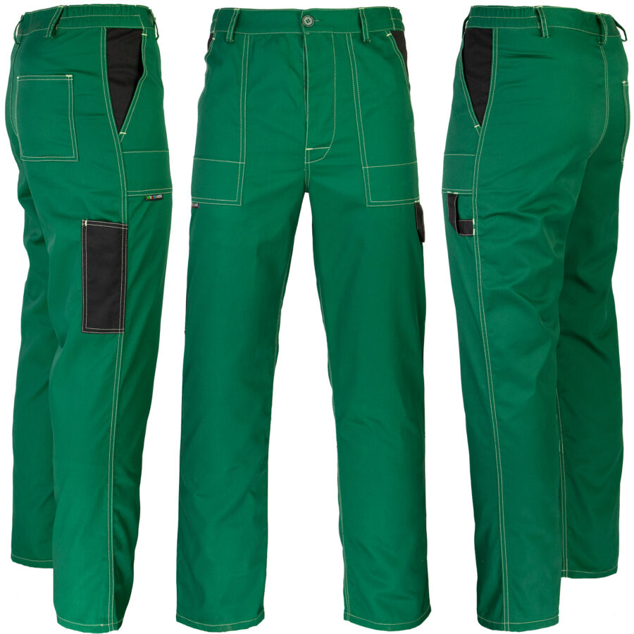 Pantaloni de lucru până la talie SMART GREEN