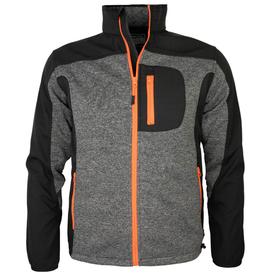 Jachetă de lucru softshell FORCE ORANGE