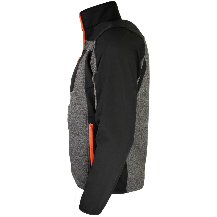 Jachetă de lucru softshell FORCE ORANGE