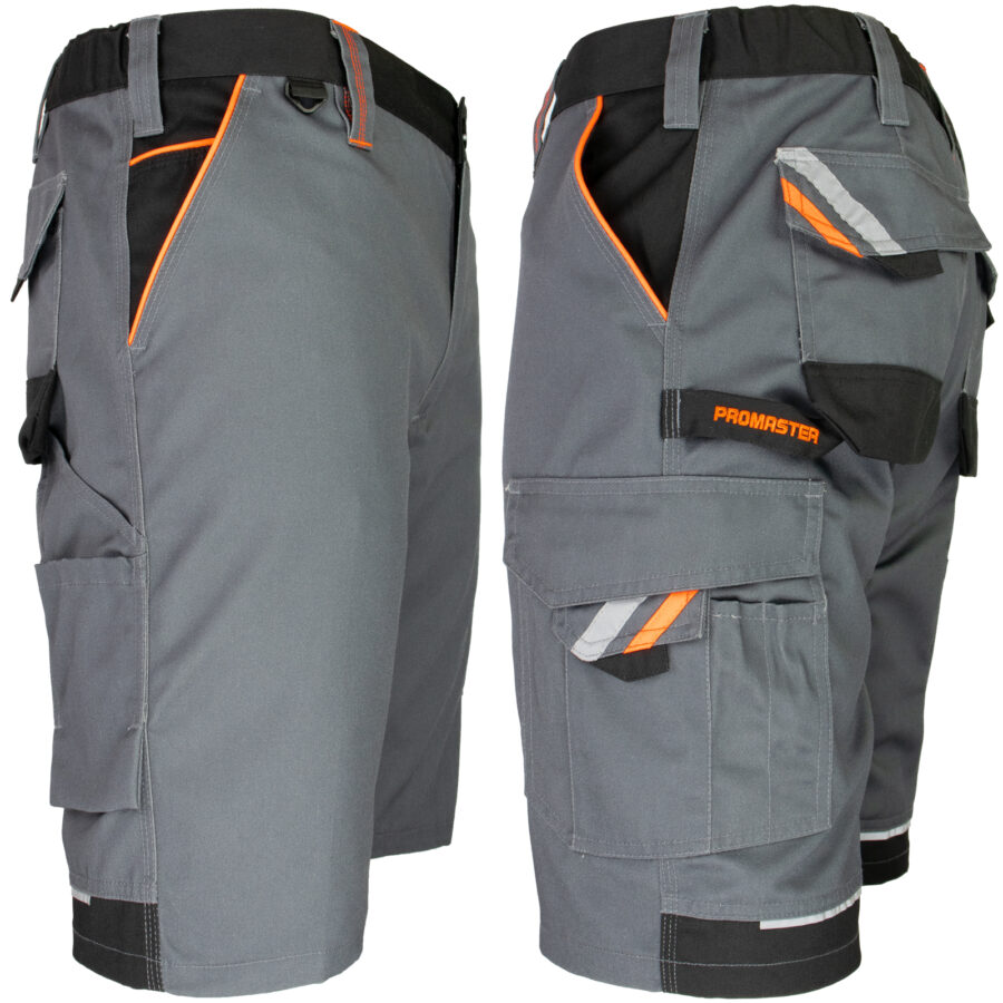 Pantaloni scurți de lucru PRO GREY DUAL