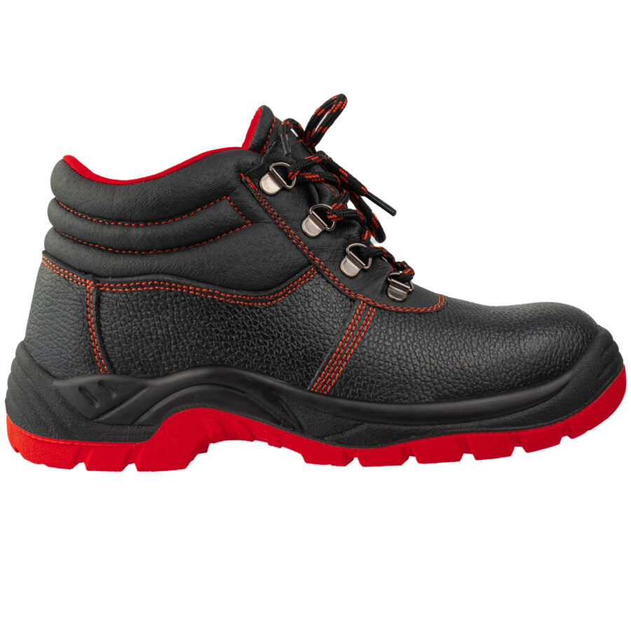 Pantofi de lucru din piele ALFA COOL RED S3