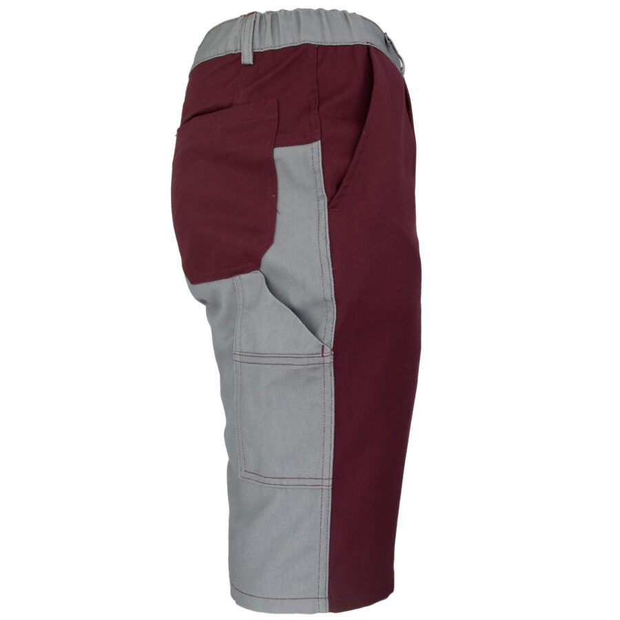 Pantaloni scurți de lucru DELUX BURGUNDY
