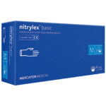 Mănuși medicale din nitril Nitrylex® basic nepudrate