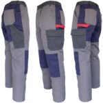 Pantaloni de lucru din bumbac DELUX STRONG GREY