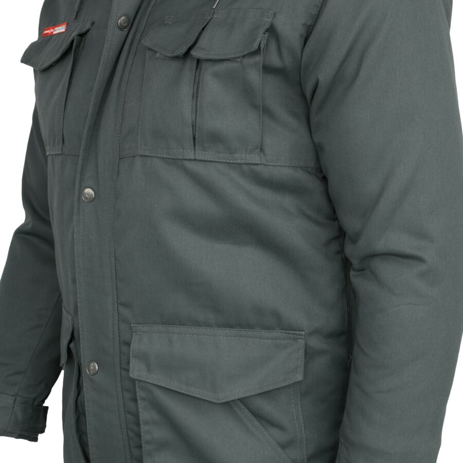 Jachetă salopetă de iarnă HARD GREY