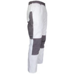 Pantaloni de lucru până la talie DELUX WHITE