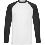 Tricou de lucru cu mânecă lungă FRUIT BASEBALL