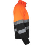 Hanorac din fleece pentru lucru PROFI HIVIS BLACK