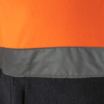 Hanorac din fleece pentru lucru PROFI HIVIS BLACK