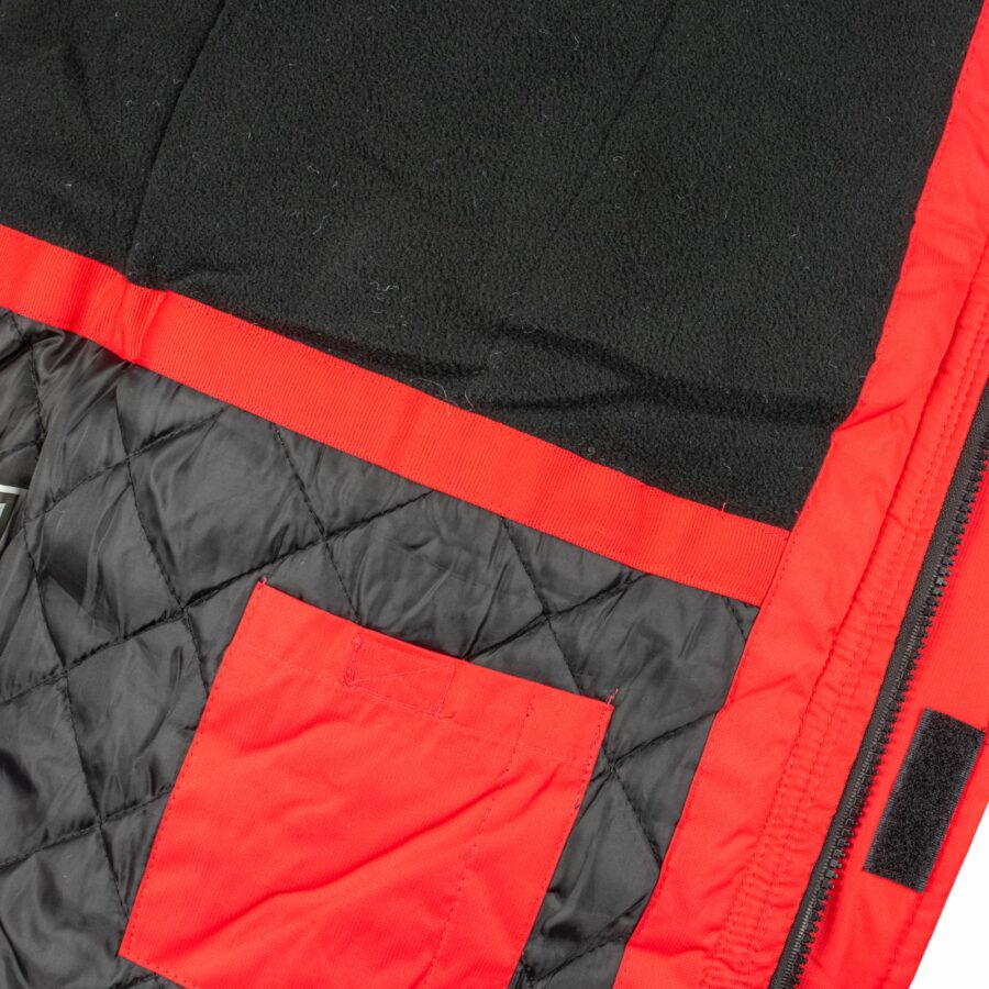 Jachetă de lucru pentru iarnă cu glugă ZEALAND RED