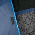 Jachetă de lucru pentru iarnă cu glugă ZEALAND BLUE