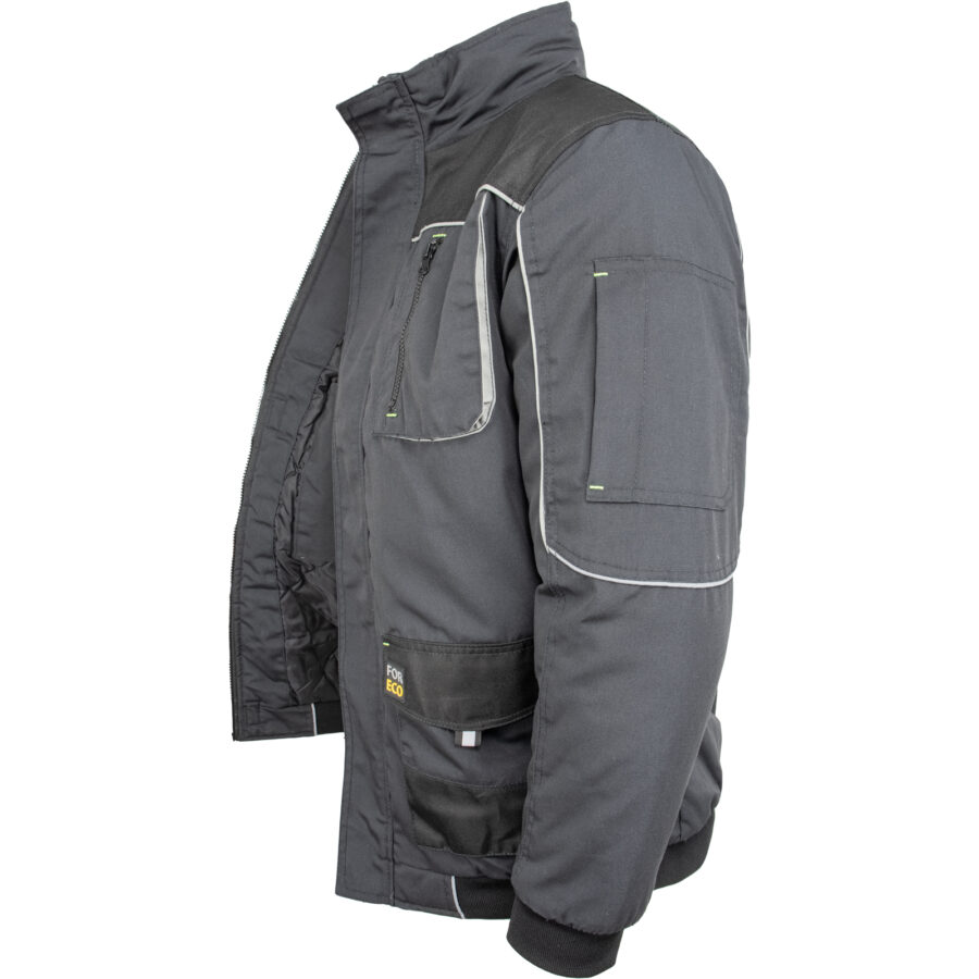 Jachetă pentru lucru de iarnă FORCE GREY