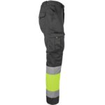 Pantaloni reflectorizanți cu elastan MANNLAND HIVIS BLACK