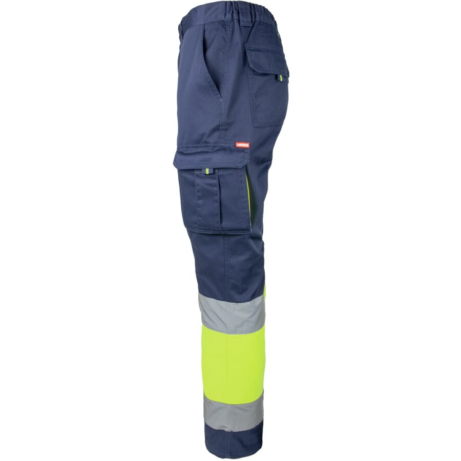 Pantaloni reflectorizanți cu elastan MANNLAND HIVIS NAVY