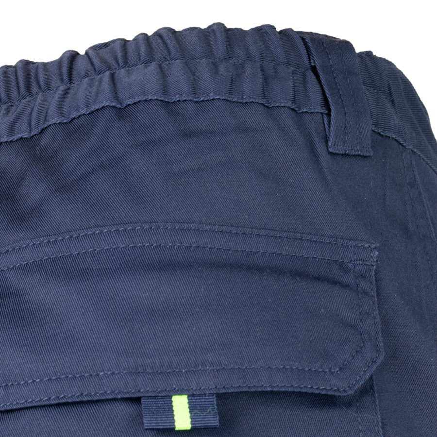 Pantaloni reflectorizanți cu elastan MANNLAND HIVIS NAVY