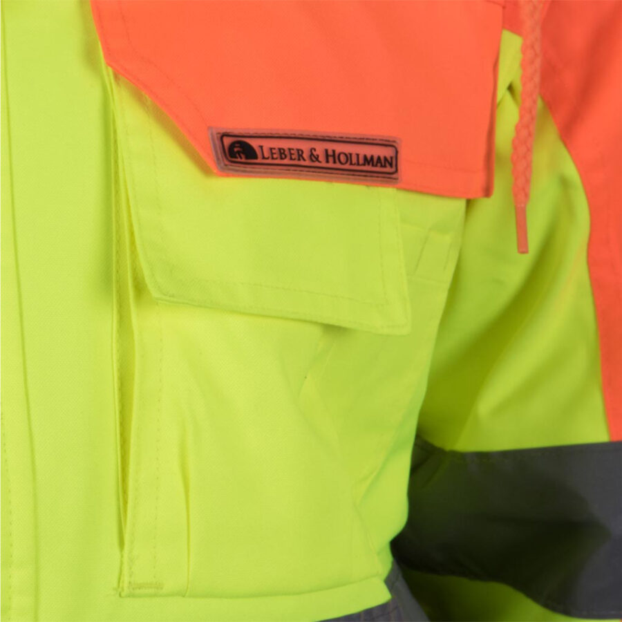 Jachetă reflectorizantă cu măneci detașabile 2în1 STRADA