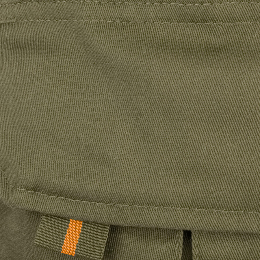 Pantaloni de lucru cu elastan MANNLAND KHAKI ORANGE