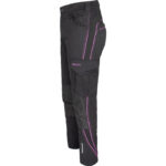 Pantaloni de lucru de damă până la talie PROFI PINK