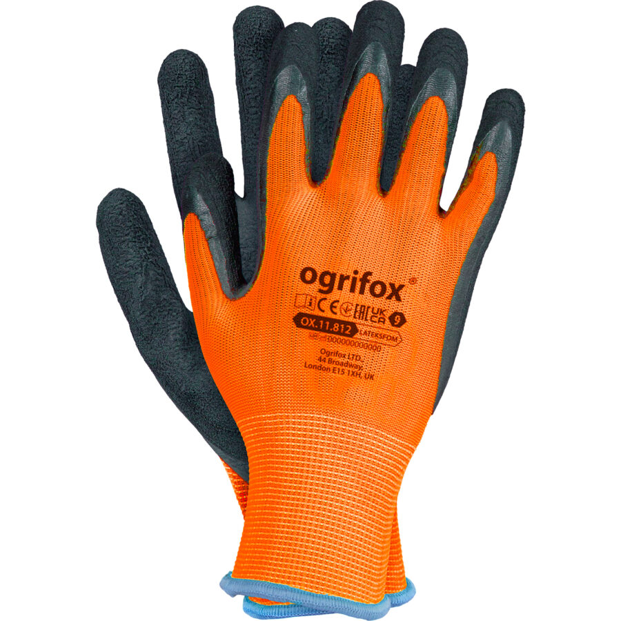 Mănuși din latex FLUO OX ORANGE