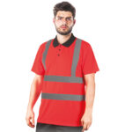 Tricou polo de lucru reflectorizant ROUTE