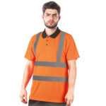 Tricou polo de lucru reflectorizant ROUTE