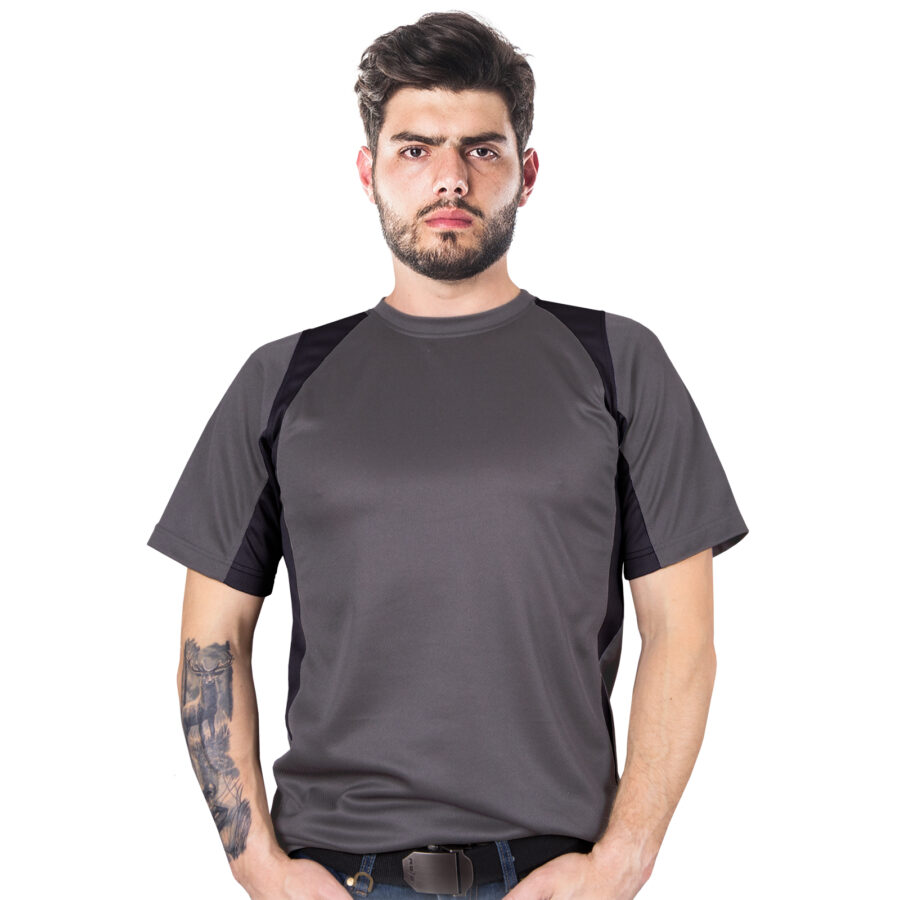 Tricou de lucru certificat MODERN GREY