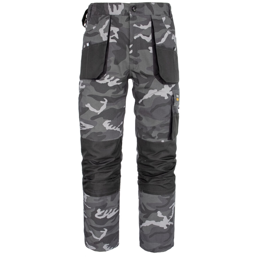 Pantaloni de lucru camuflaj până la talie FORCE CAMU