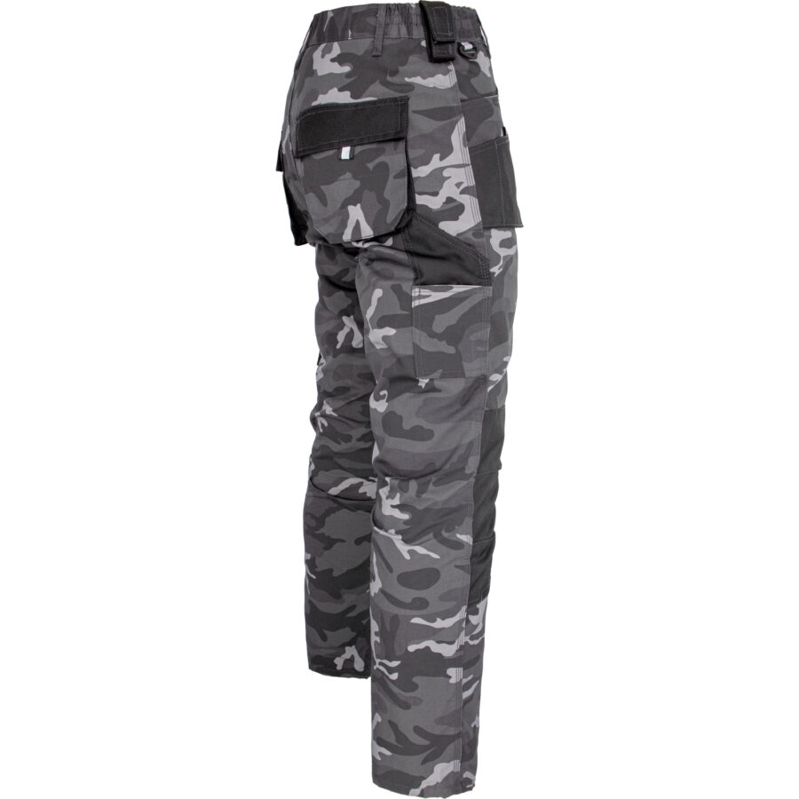 Pantaloni de lucru camuflaj până la talie FORCE CAMU