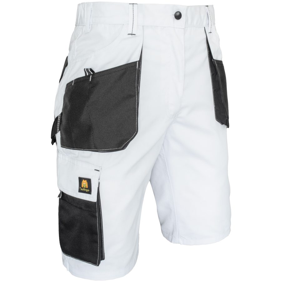 Pantaloni scurți de lucru damă FOXI WHITE