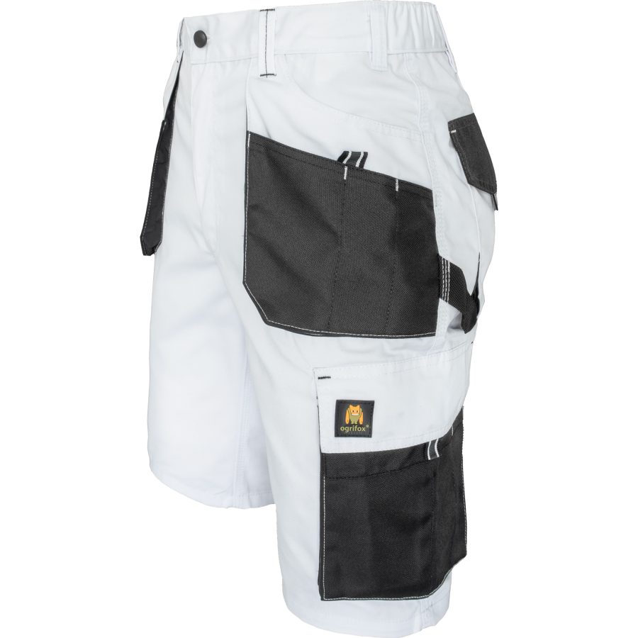 Pantaloni scurți de lucru damă FOXI WHITE