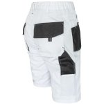 Pantaloni scurți de lucru damă FOXI WHITE