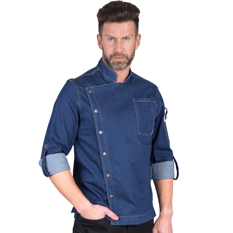 Tunică denim pentru bărbați AMOROSO