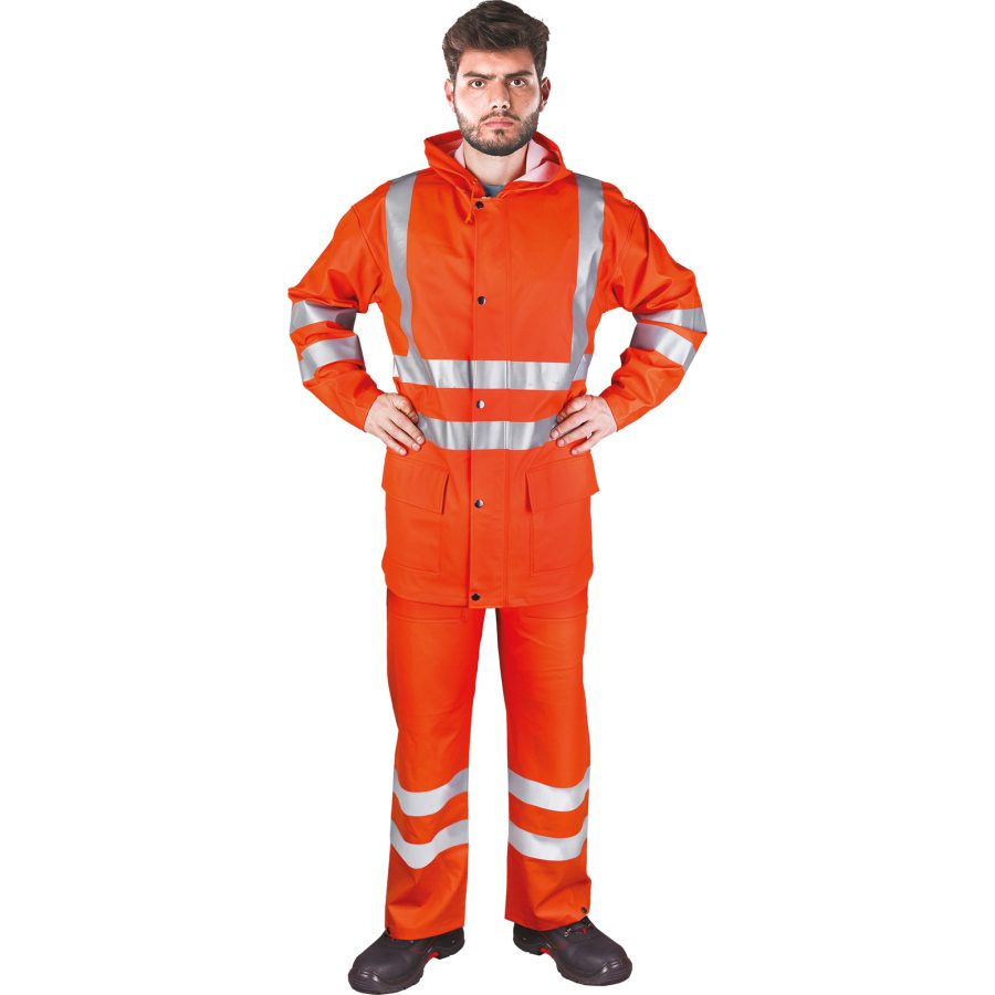 Set pelerină reflectorizantă TERO HIVIS