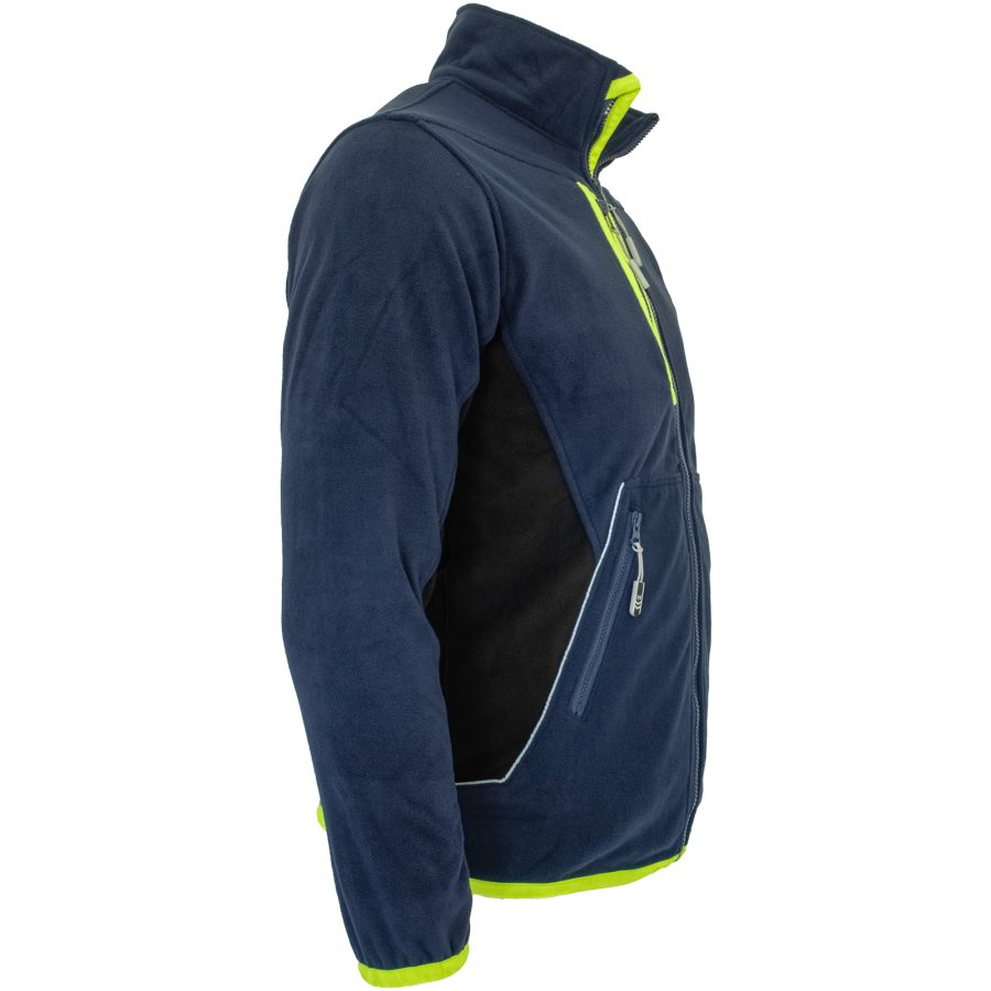 Hanorac de lucru din fleece PROFI NAVY GELB