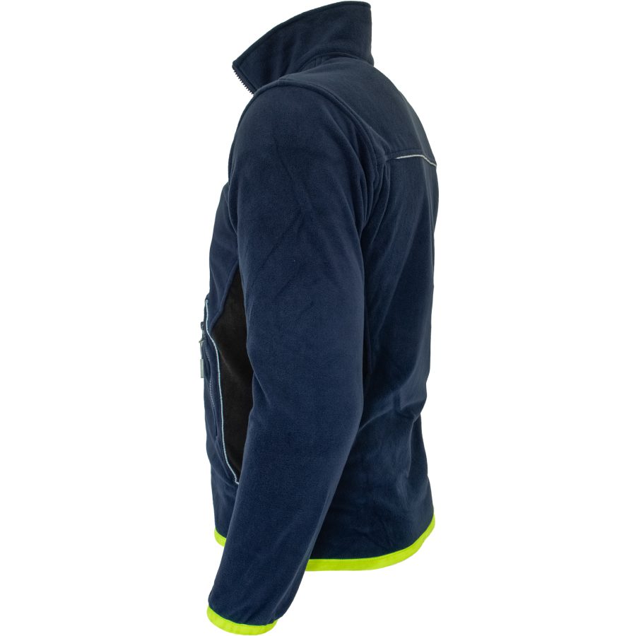 Hanorac de lucru din fleece PROFI NAVY GELB