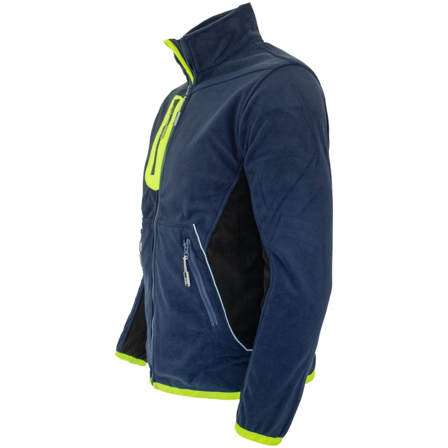 Hanorac de lucru din fleece PROFI NAVY GELB